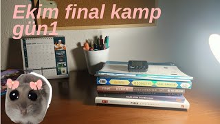 EKİM FİNAL KAMPI GÜN1Utanıyorum😔Linçlenen kitap 30 Ekim [upl. by Lonyer]