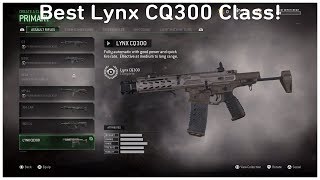 Best Lynx CQ300 Class Setup  Modern Warfare Remastered [upl. by Arnaud]