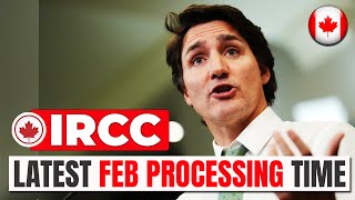 IRCC Latest FEB Processing Time  Changes for PR Cards Visitor amp Super Visas Work Permits amp More [upl. by Grimona]