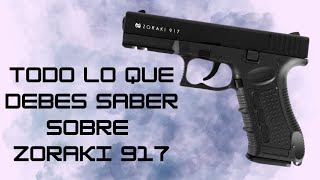 🔥 TODO SOBRE LA ZORAKI 917 TD PISTOLA DE FOGUEO HABILITADA COMO TRAUMÁTICA [upl. by Hattie904]