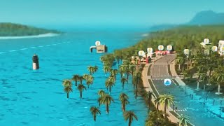 Cities Skylines but every 10 minutes theres a Tsunami [upl. by Enwahs829]