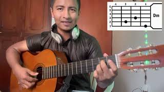 COMO TOCAR VETE DE YEISON JIMENEZ EN GUITARRA  TUTORIAL ACORDES [upl. by Rollie]