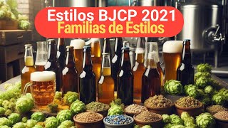 Guía Completa Familias de Estilos de Cerveza Artesanal BJCP 2021 [upl. by Eerb]