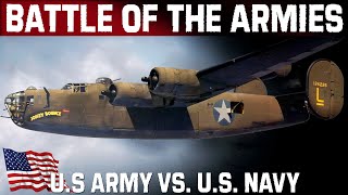 Battle Of The Armies  US Army Vs US Navy  Rare WW2 Footage [upl. by Jueta905]