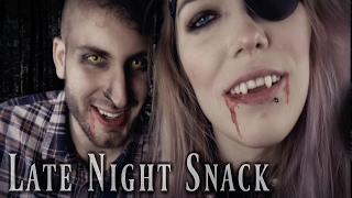 ASMR Vi amp Gabriel  Late Night Snack [upl. by Ardnaz630]