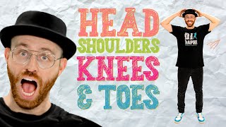 Head Shoulders Knees amp Toes  Exercise Song For Kids with DJ Raphi [upl. by Nielson]