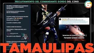 Así quotreclutaquot “El Comandante Gordo” del CJNG Tamaulipas [upl. by Irwinn]