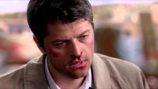 Castiel  Bite Me Angels Have Gone To Far  Awesome Scene [upl. by Quartas]