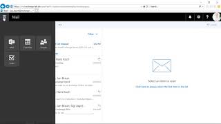 Exchange Server 2019 CU1 Calendar Improvements in OWA [upl. by Saeger]