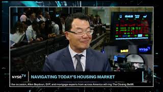 Lawrence Yun National Association of Realtors Joins NYSE TV Live [upl. by Olivie431]