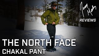 Jonny Moseley Reviews 2425 The North Face Chakal Insulated Ski Pant [upl. by Aihsenet]