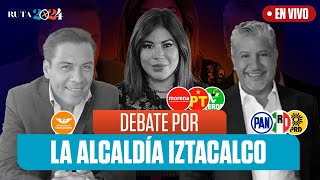 Debate chilango por Iztacalco entre Daniel Ordóñez y José Ávila  El Heraldo de México [upl. by Innavoij]