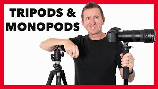 Tripods V Monopods  A beginners guide for better photography [upl. by Enimsay837]