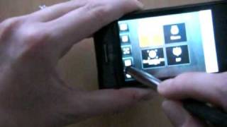 Test du LG GT540 Optimus  par TopForPhonefr [upl. by Geanine]