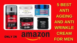 5 best anti ageing and anti wrinkle cream for men  mens anti ageing cream  online shopping buzzz [upl. by Atikahs]