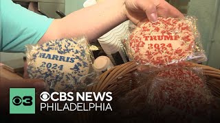 Pennsylvania bakery sells Donald Trump and Kamala Harris election cookies ahead of debate [upl. by Holzman]