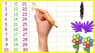 Learn Counting from 1 to 500 Big numbers 1 to 500 123 1 2 3 4 5 6 7 8 9 10 ginti counting1212 [upl. by Lewendal]