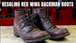 Resoling Red Wing Beckman Edition  Red Wing Boot Makeover [upl. by Ttoile]