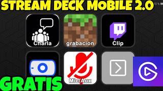 STREAM DECK MOBILE 2O ¡GRATIS ANDROID [upl. by Nosneb]