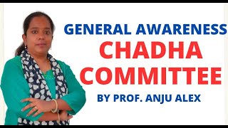 Chadha Committee II General Awareness II Community Health Officer Examination II CHO II [upl. by Aman]