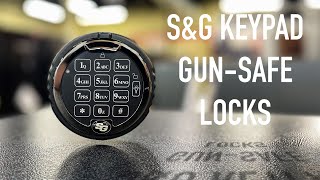 SampG Keypad Gun Safe Locks  Sargent Greenleaf Keypads [upl. by Odrarebe114]