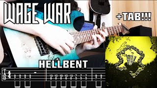 WAGE WAR  Hellbent Guitar Cover  TAB NEW SONG 2024 [upl. by Featherstone172]