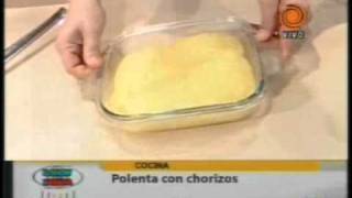 Polenta con chorizo pt3 201107193gp [upl. by Eerac653]