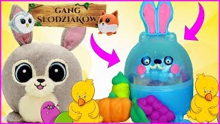 Zajączek wielkanocny z niespodziankami 🐇 Gang Słodziaków 🐰 bajka po polsku [upl. by Akinirt885]