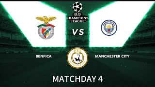 BENFICA vs MANCHESTER CITY [upl. by Ikkiv]