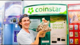 Using The Coinstar Machine Tips And Tricks [upl. by Nyliuqcaj]