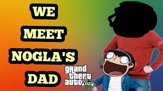 WE MEET NOGLAS DAD GTA 5 online [upl. by Ssalguod29]