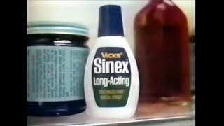 Vicks Sinex Amazing Commercial 1977 [upl. by Nagek]