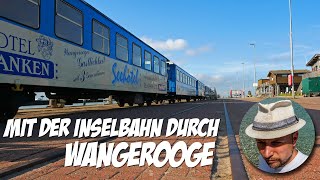 Wangerooge Mit der Inselbahn über die Insel [upl. by Diena]