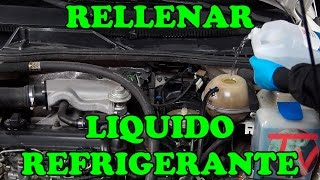 Rellenar liquido refrigerante y con que [upl. by Ylrbmik3]