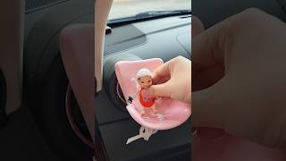 Miniature Baby Car Seat toys doll cute [upl. by Anasus70]