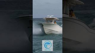 Hold onto your hat or youll lose it  Boca Inlet summer boatlife fishing miami boating boca [upl. by Roslyn]