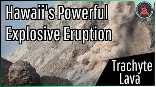 Hawaiis Powerful Explosive Eruption The Ancient Puu Waawaa Vent [upl. by Tolmach]