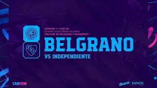 FemeninoBelgrano  BELGRANO vs Independiente  Fecha 5 Torneo Clausura 2024 [upl. by Blythe474]