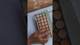 MARS CONTOUR PALETTE contour conceler foundation makeup tutorial viralvideo [upl. by Atteynod]