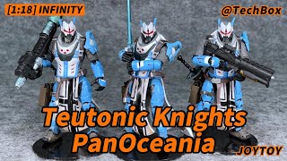 Joytoy Infinity PanOceania Teutonic Knights 118 scale action figure [upl. by Adnilrev]