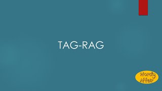 Tagrag Meaning [upl. by Ogilvy56]