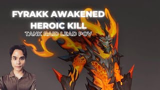 fyrakk awakened heroic kill with raid lead callouts [upl. by Hsot]