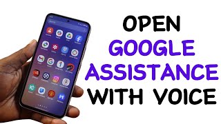 How to open Google Assistance With Voice [upl. by Fernyak807]