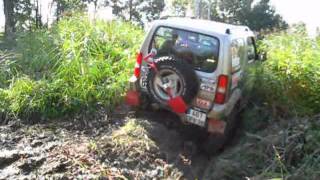 jimny 4x4 terrain Furet 4x4 Belley [upl. by Heilner]