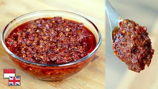 Pedas Gurih Resep Sambal Terasi Tahan Lama TANPA Pengawet [upl. by Ayerdna618]