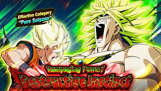 ALL MISSIONS RAMPAGING POWER DESTRUCTIVE INSTINCT Dragon Ball Z Dokkan Battle [upl. by Soloma]