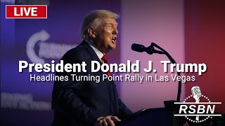 LIVE REPLAY President Trump Headlines Turning Point Rally in Las Vegas  102424 [upl. by Sidonius261]