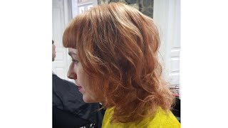 HOW TO CUT NVQ LEVEL 2 HAIRCUT length and layering with short full fringe [upl. by Annawahs]