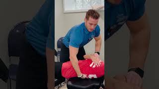 ASMR Chiropractic Adjustment with Dr Sam ASMRAdjustment ChiropracticCare BayCityMichigan [upl. by Opiak]