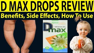 Vitamin D3 Drops for Baby  Review D Max Drops for Babies  Benefits Side Effects Dose How to use [upl. by Nogas]